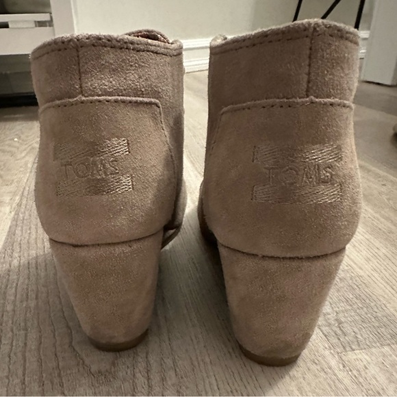 TOMs lace-up wedges, size 6 - Picture 3 of 3